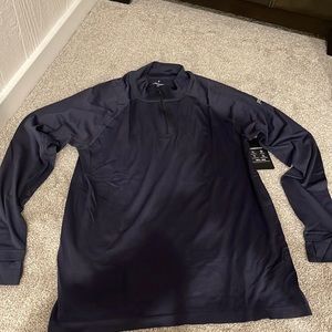 Fabletics 1/4 zip pullover navy XL